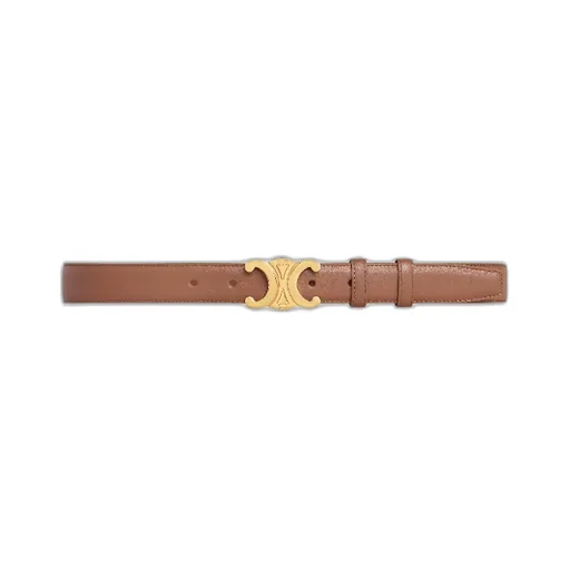 Medium 25Mm Triomphe Belt In Taurillon Leather
