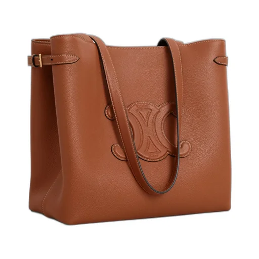 Medium Cabas Anas Cuir Triomphe In Grained Calfskin