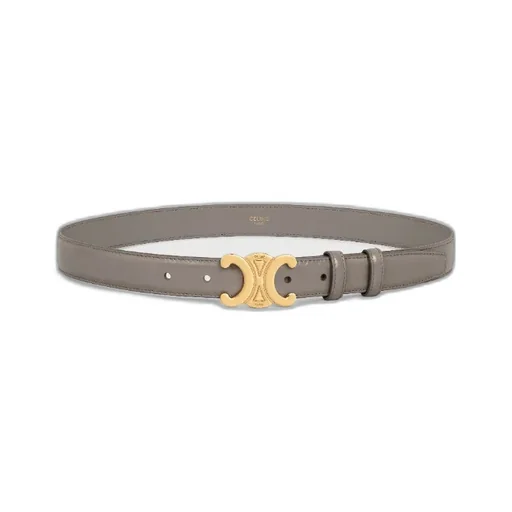 Medium 25Mm Triomphe Belt In Taurillon Leather