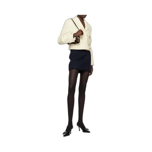 Givenchy 4G Plaque Tweed Cropped Jacket