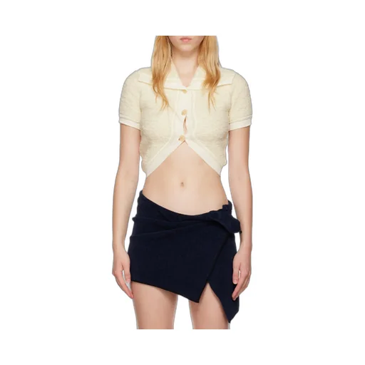 Cropped Knitted Top