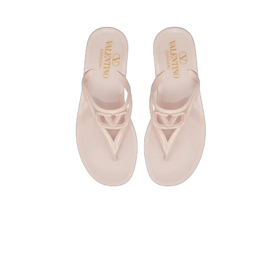 Valentino Vlogo Signature Slip-On Flip Flops