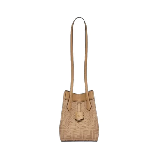 Fendi Origami Drawstring Mini Crossbody Bag