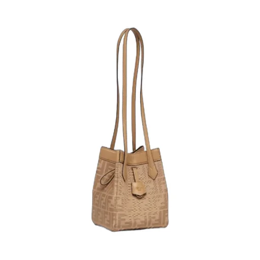 Fendi Origami Drawstring Mini Crossbody Bag