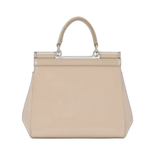 Dolce & Gabbana Logo-Plaque Straped Sicily Bag