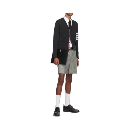 Thom Browne Longwing Almond-Toe Derby Shoes