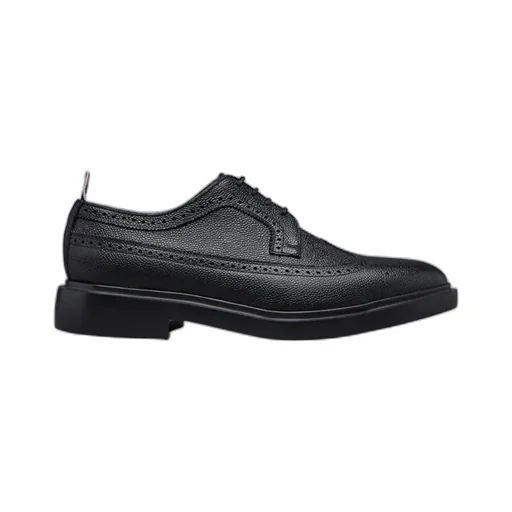 Thom Browne Longwing Almond-Toe Derby Shoes