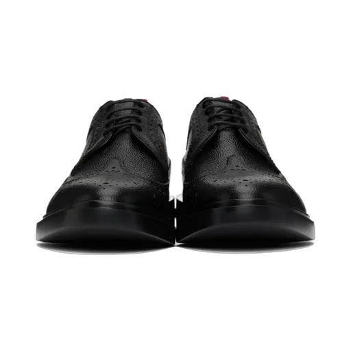 Thom Browne Longwing Almond-Toe Derby Shoes