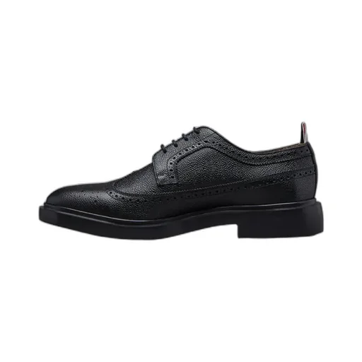 Thom Browne Longwing Almond-Toe Derby Shoes