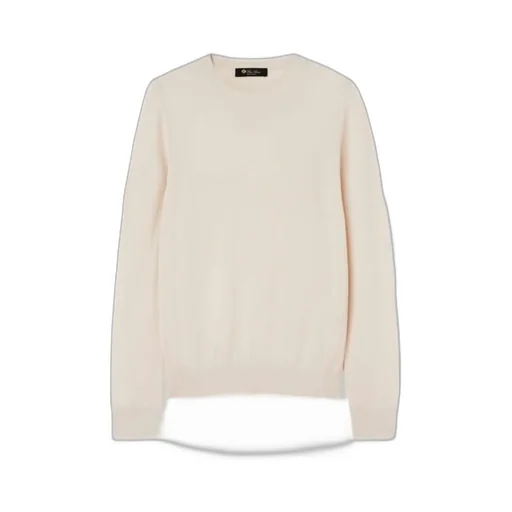 Loro Piana Neo Piuma Crewneck Knitted Jumper