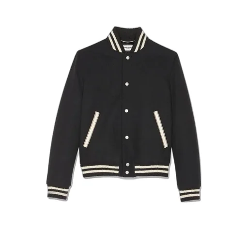 Saint Laurent Teddy Varsity Jacket