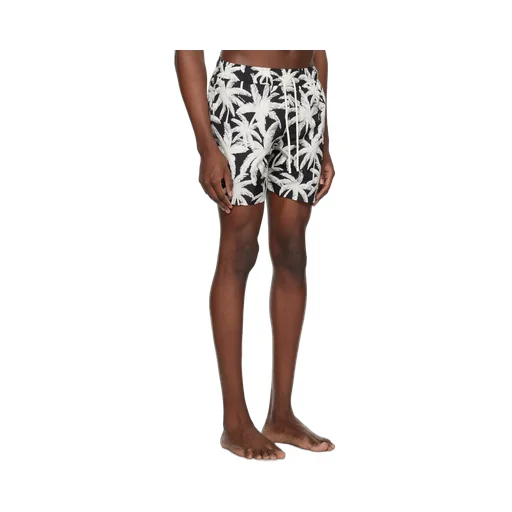 Palm Angels All-Over Palm Printed Swim Shorts