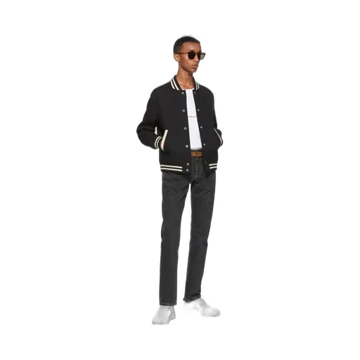Saint Laurent Teddy Varsity Jacket