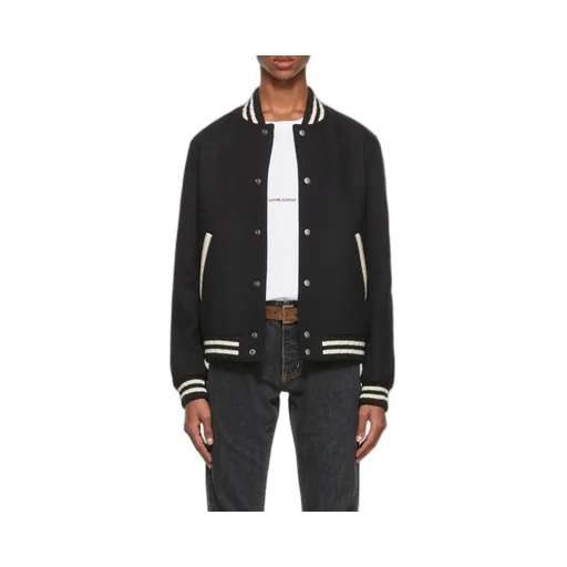 Saint Laurent Teddy Varsity Jacket