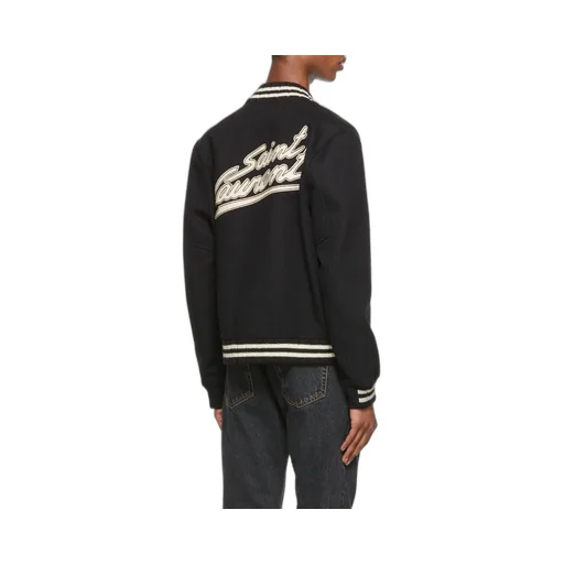 Saint Laurent Teddy Varsity Jacket