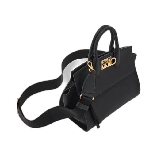 Salvatore Ferragamo Studio Gancini Tote Bag