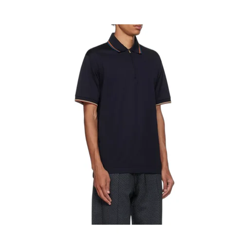 Paul Smith Stripe Trim Polo Shirt