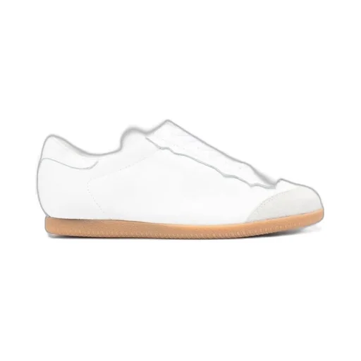 Maison Margiela Panelled Lace-Up Sneakers