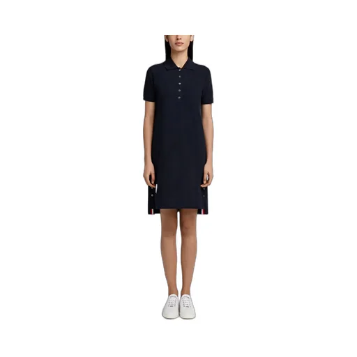 Thom Browne Rwb Stripe Polo Dress