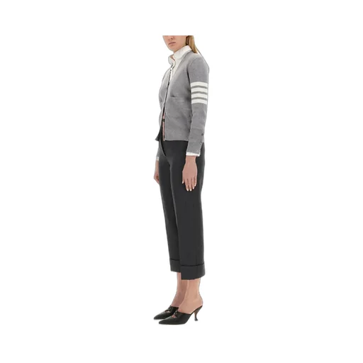 Thom Browne 4-Bar Milano Stitch Buttoned Cardigan