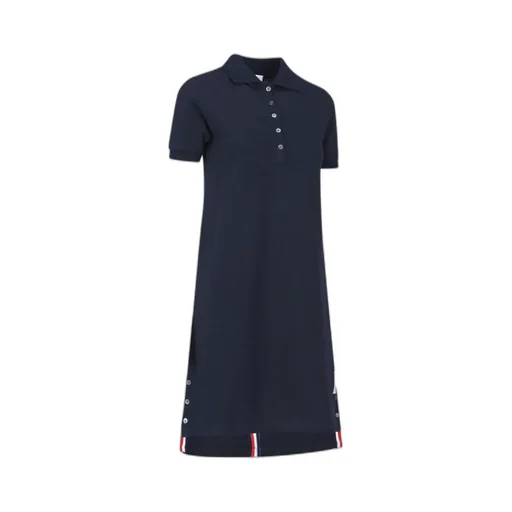 Thom Browne Rwb Stripe Polo Dress