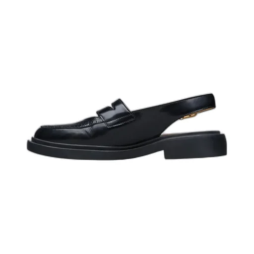 Thom Browne Cut Out Detailed Slingback Penny Loafers