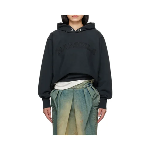 Maison Margiela Logo Detailed Hoodie