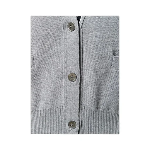 Thom Browne 4-Bar Milano Stitch Buttoned Cardigan