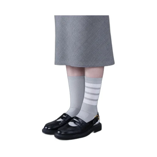 Thom Browne Cut Out Detailed Slingback Penny Loafers