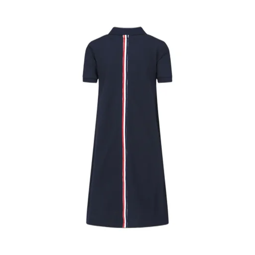 Thom Browne Rwb Stripe Polo Dress