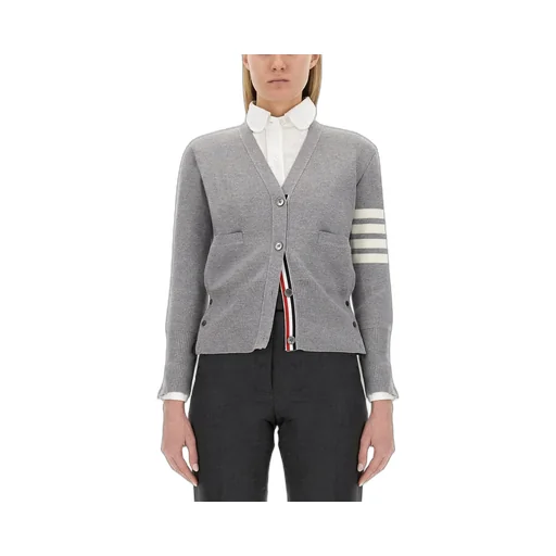 Thom Browne 4-Bar Milano Stitch Buttoned Cardigan