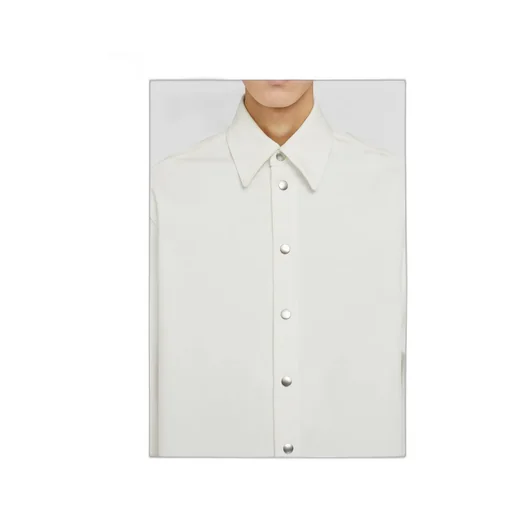 Jil Sander Long-Sleeved Buttoned Denim Shirt