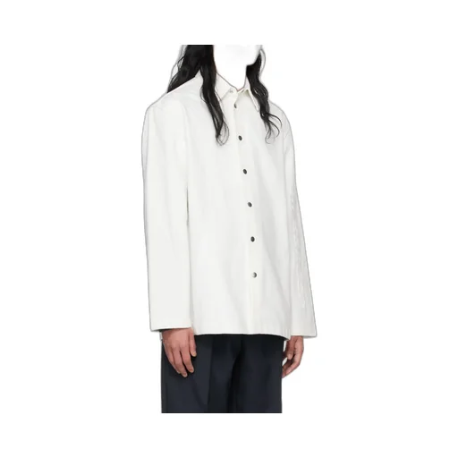 Jil Sander Long-Sleeved Buttoned Denim Shirt