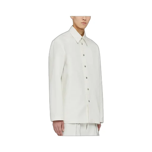 Jil Sander Long-Sleeved Buttoned Denim Shirt