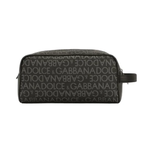 Dolce & Gabbana Logo Plaque Wash Bag