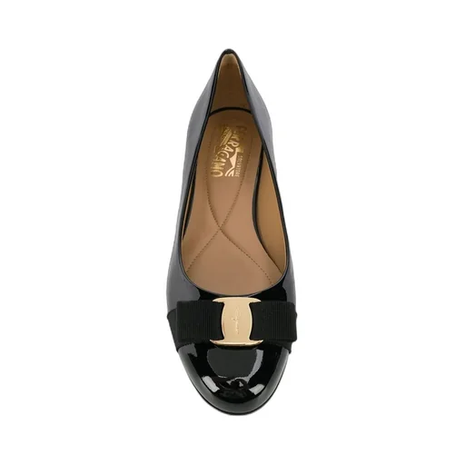 Salvatore Ferragamo Varina Bow Detailed Ballerinas