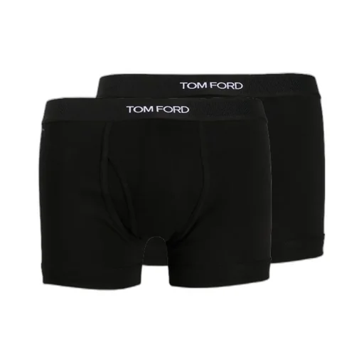 Tom Ford Logo Waistband Stretched Pack Of Two Briefs