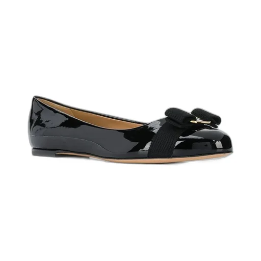 Salvatore Ferragamo Varina Bow Detailed Ballerinas