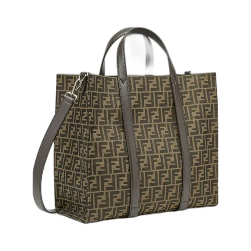 Fendi Ff Jacquard Tote Bag
