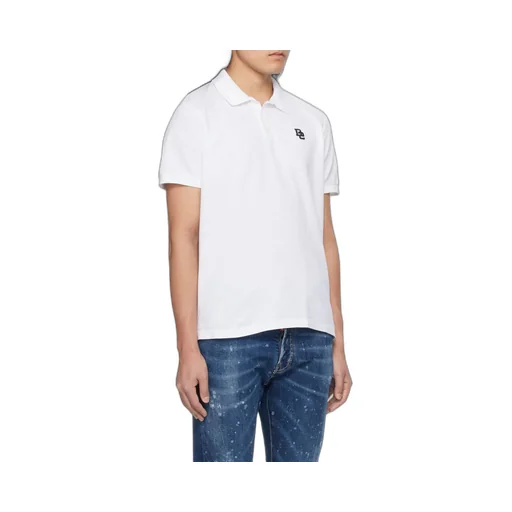 Dsquared2 Logo-Embroidered Short Sleeved Polo Shirt