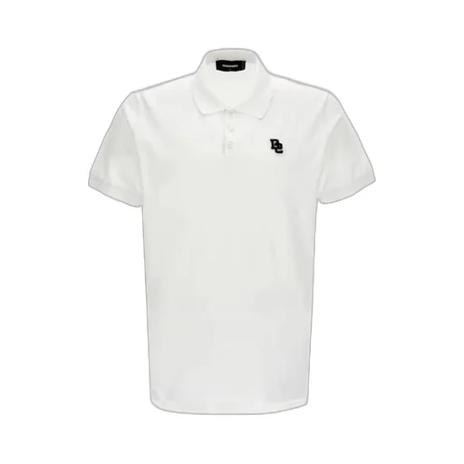 Dsquared2 Logo-Embroidered Short Sleeved Polo Shirt