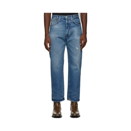 Acne Studios Distressed Relaxed Fit Jeans