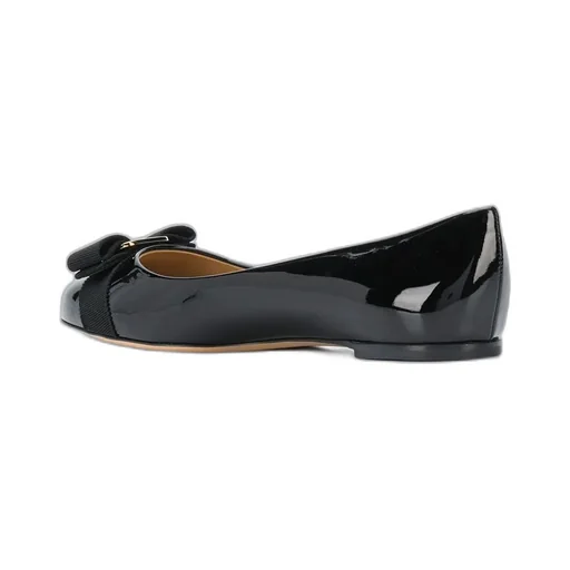 Salvatore Ferragamo Varina Bow Detailed Ballerinas