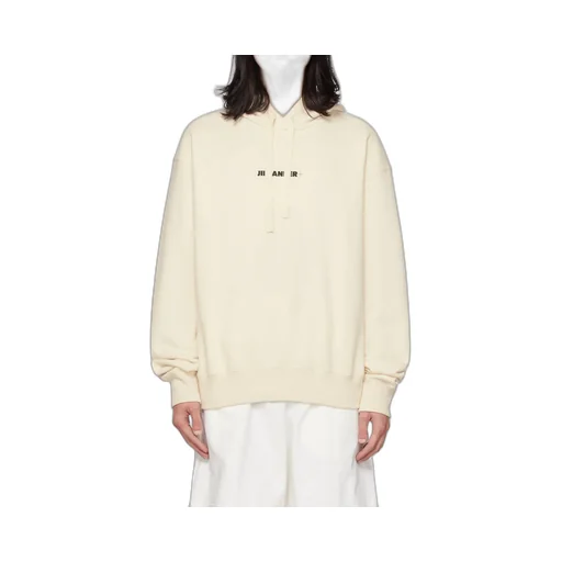 Jil Sander+ Logo Printed Drawstring Hoodie