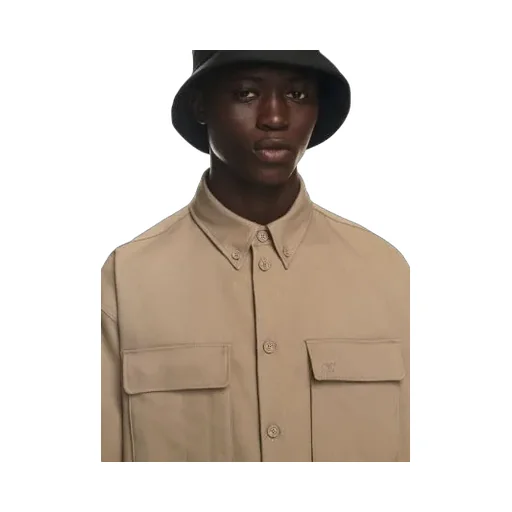 Off-White Buttoned Long-Sleeved Shirt