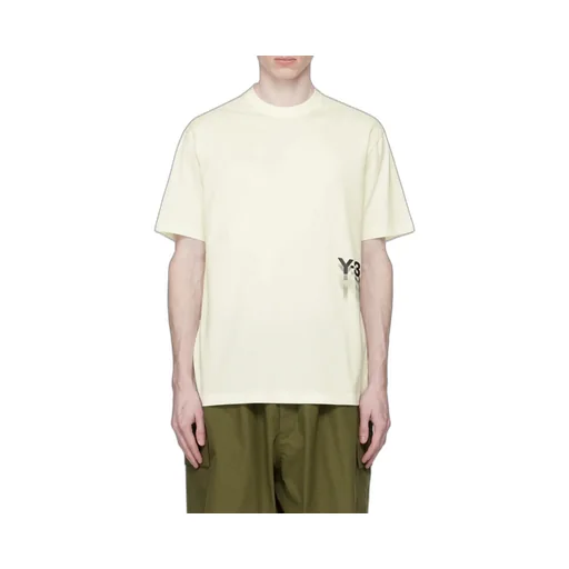 Y-3 Logo Printed Crewneck T-Shirt