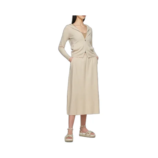 Loro Piana Zip-Up Hooded Knitted Cardigan