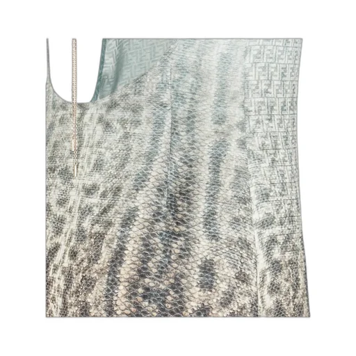 Fendi Gradient-Effect Sleeveless Maxi Dress