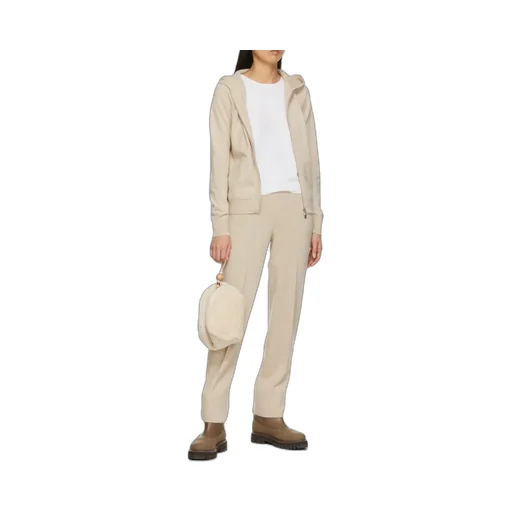Loro Piana Zip-Up Hooded Knitted Cardigan