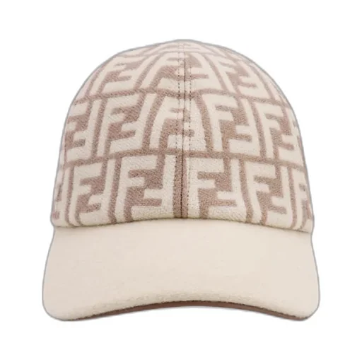 Fendi Allover Ff Motif Baseball Cap